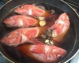 キンキの煮付け 5人前作り方2写真