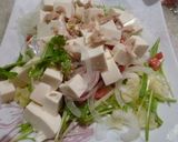 豆腐のサラダ作り方2写真