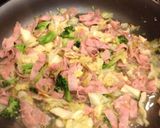 塩麹で簡単！キャベツとハムパスタ作り方3写真