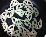 簡単おつまみ☆蓮根のジャーマンポテト風作り方2写真
