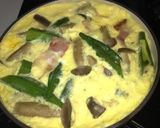フワフワ野菜たっぷりオムレツ作り方4写真