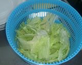 簡単５分！絶品サラダうどん♪作り方2写真