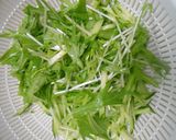 豆腐・ソーセージ・水菜味ぽん入りサラダ作り方5写真