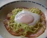 きゃべつde巣籠り目玉焼き作り方9写真