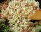カンタン肉味噌うどん作り方1写真