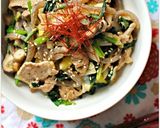 豚肉とつきこんにゃくの簡単チャプチェ風作り方6写真