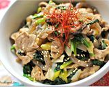 豚肉とつきこんにゃくの簡単チャプチェ風作り方7写真