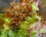 やっちゃったレタスＤＥきんぴらバーグ☆作り方5写真