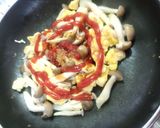 簡単!!卵としめじの炒め物!!作り方8写真