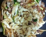 焼きたらこふわ卵うどん作り方4写真