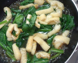 ほうれん草と油揚げの煮びたし作り方7写真