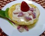 ヨーグルトパンケーキ♪苺ヨーグルトソース作り方5写真