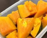 簡単！材料３つでかぼちゃの煮物☆作り方4写真