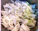 春キャベツと新たまねぎのポタージュ作り方1写真