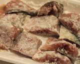 フライパン一つで揚げない鯖の甘酢あんかけ作り方3写真