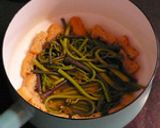 わらびと油揚げの煮物作り方4写真