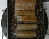 焼肉のタレで☆蒟蒻のヘルシー豚肉巻き作り方3写真