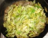 たっぷり春キャベツと豚の生姜焼き作り方6写真