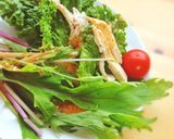 ほぐし鶏の彩りサラダサウザンソース仕立て作り方3写真