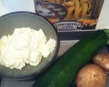 ズッキーニとリコッタチーズのパスタ作り方1写真