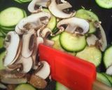 ズッキーニとリコッタチーズのパスタ作り方5写真