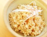 かんたん☆にんにく仕立ての鶏出汁ご飯作り方5写真