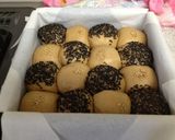 バナナと小豆のカフェオレパン作り方12写真