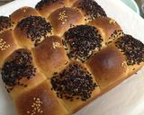 バナナと小豆のカフェオレパン作り方13写真