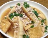 たけのこと厚揚げのそぼろ煮込み♫作り方6写真