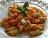 トマトソースパスタ☆マルゲリータ風作り方6写真