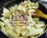筍と豚小間肉のトロリ炒め♪作り方4写真