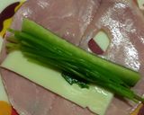お弁当に＊おつまみに！ハムロール作り方4写真