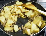筍と豚小間肉のトロリ炒め♪作り方5写真