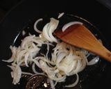 キャベツと鮭フレークの簡単クリームパスタ作り方2写真