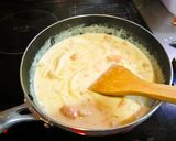 サクラマスのクリームパスタ作り方14写真