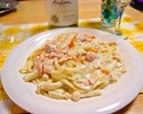 サクラマスのクリームパスタ作り方17写真