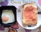 明太たまごのトースト作り方2写真