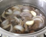 牛ほほ肉の赤ワイン煮~韓国風作り方3写真