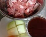 節約☆揚げないやわらか酢豚作り方1写真