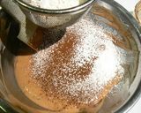 ヨーグルトでチョコレートチーズケーキ風作り方6写真