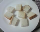 食パンで☆お洒落クルトン☆洋おつまみにも作り方1写真