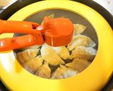 キャベツとベーコンのおつまみ餃子★簡単作り方4写真