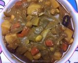 豆のチーズ焼カレー作り方1写真