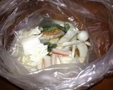 ビニール袋で中華丼♪作り方2写真