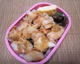 鶏の唐揚げ丼作り方8写真