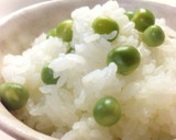 ぷっくり♪豆ご飯 (グリンピースご飯)作り方6写真