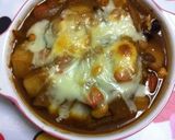 豆のチーズ焼カレー作り方3写真