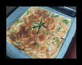 残っても♪明太ポテトサラダdeパンピザ作り方5写真