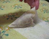 ピヨッ ひよこまめの春巻き サモサ風☆作り方11写真