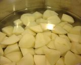 じゃがいもと挽肉です。シェパードパイ作り方1写真